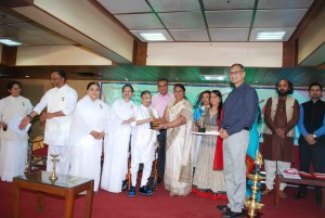 BK GEETADEVI CHANDAK HONORED BY MAYOR AS MRACLE WOMAN 2017-2018