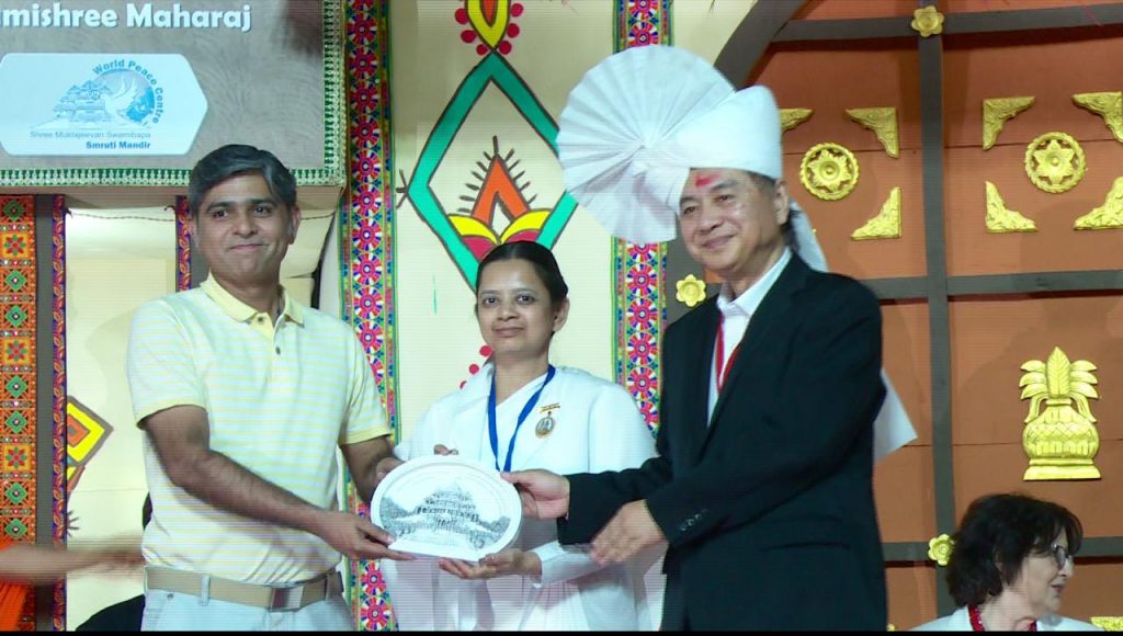 Brahma Kumaris Felicitated with ‘Ambassador of Peace Award’
